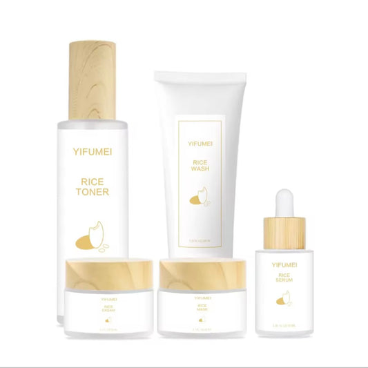 Kit complet de soins visage Riz